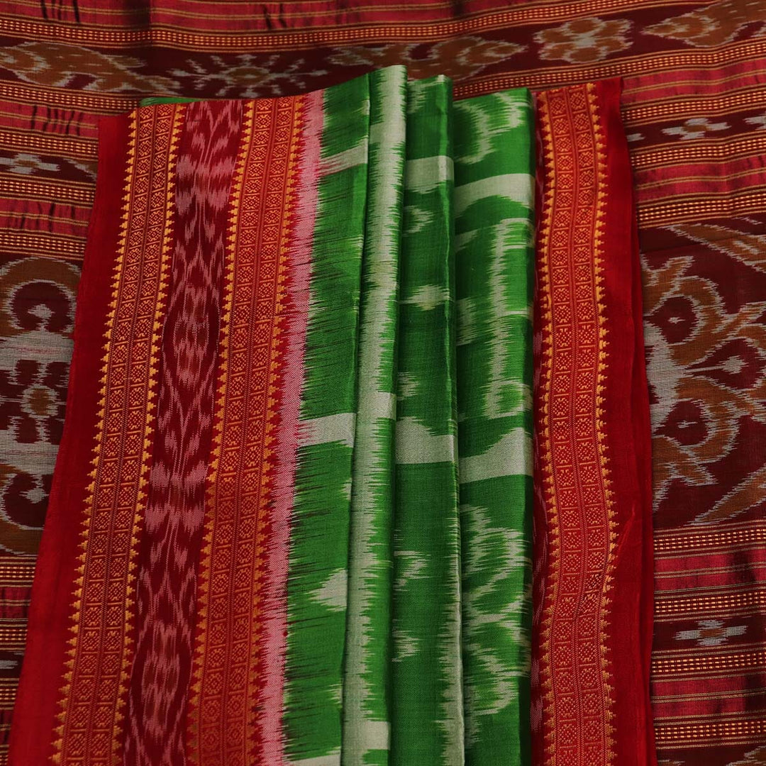 Handloom Khandua Silk Ikat Saree Handloom Saree_Khandua Silk Priyadarshini Handloom