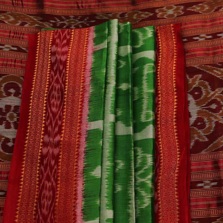 Handloom Khandua Silk Ikat Saree Handloom Saree_Khandua Silk Priyadarshini Handloom
