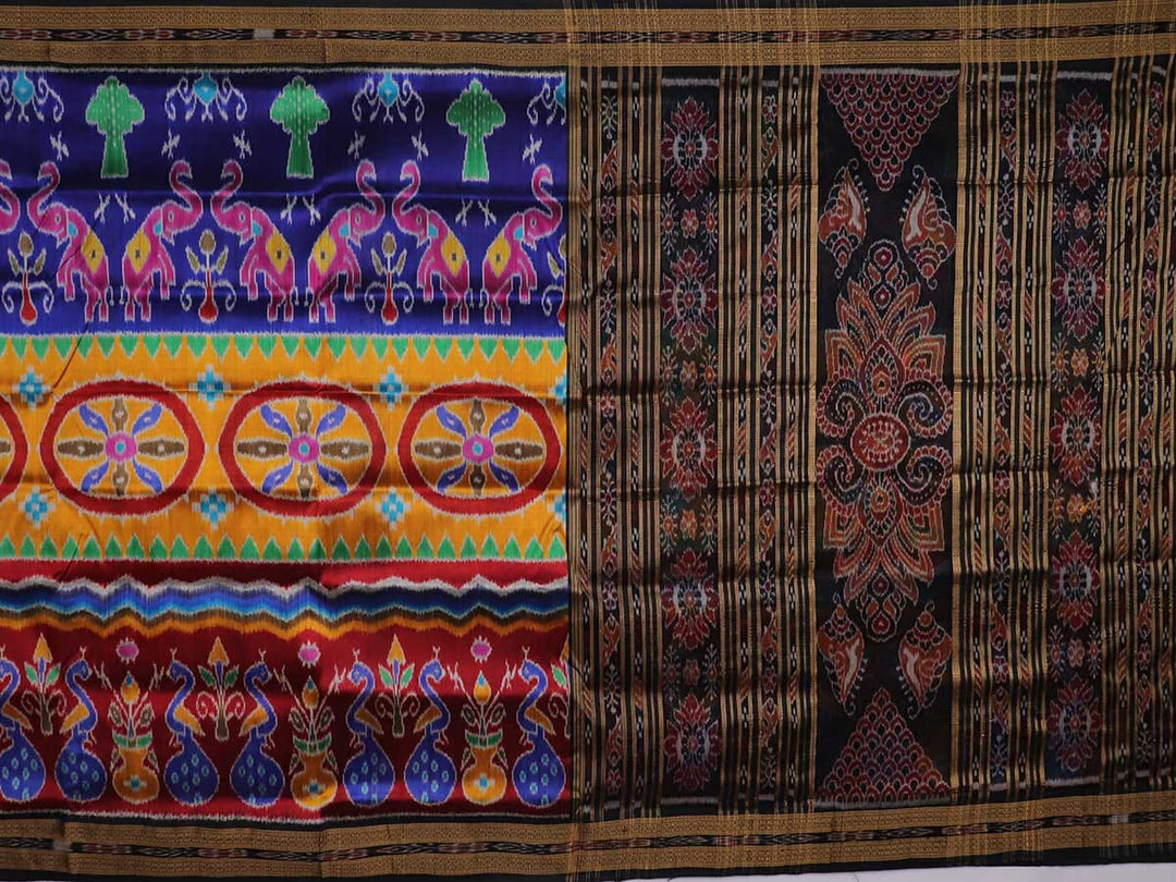 Handloom Khandua Silk Ikat Saree Handloom Saree_Khandua Silk Priyadarshini Handloom
