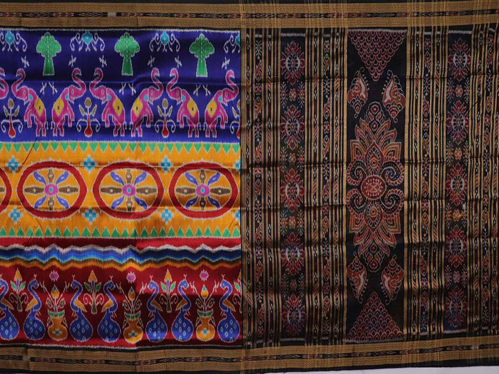 Handloom Khandua Silk Ikat Saree Handloom Saree_Khandua Silk Priyadarshini Handloom