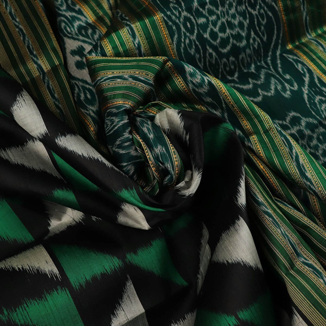Handloom Khandua Silk Ikat Saree Handloom Saree_Khandua Silk Priyadarshini Handloom