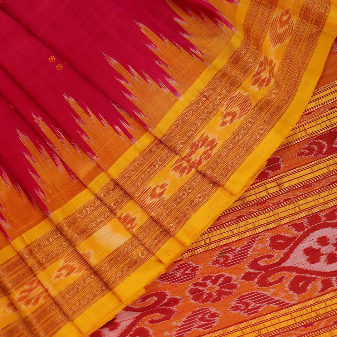 Handloom Khandua Silk Ikat Saree Handloom Saree_Khandua Silk Priyadarshini Handloom