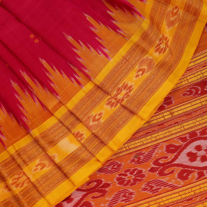 Handloom Khandua Silk Ikat Saree Handloom Saree_Khandua Silk Priyadarshini Handloom