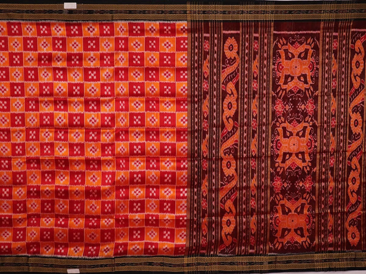 Handloom Khandua Silk Ikat Saree Handloom Saree_Khandua Silk Priyadarshini Handloom