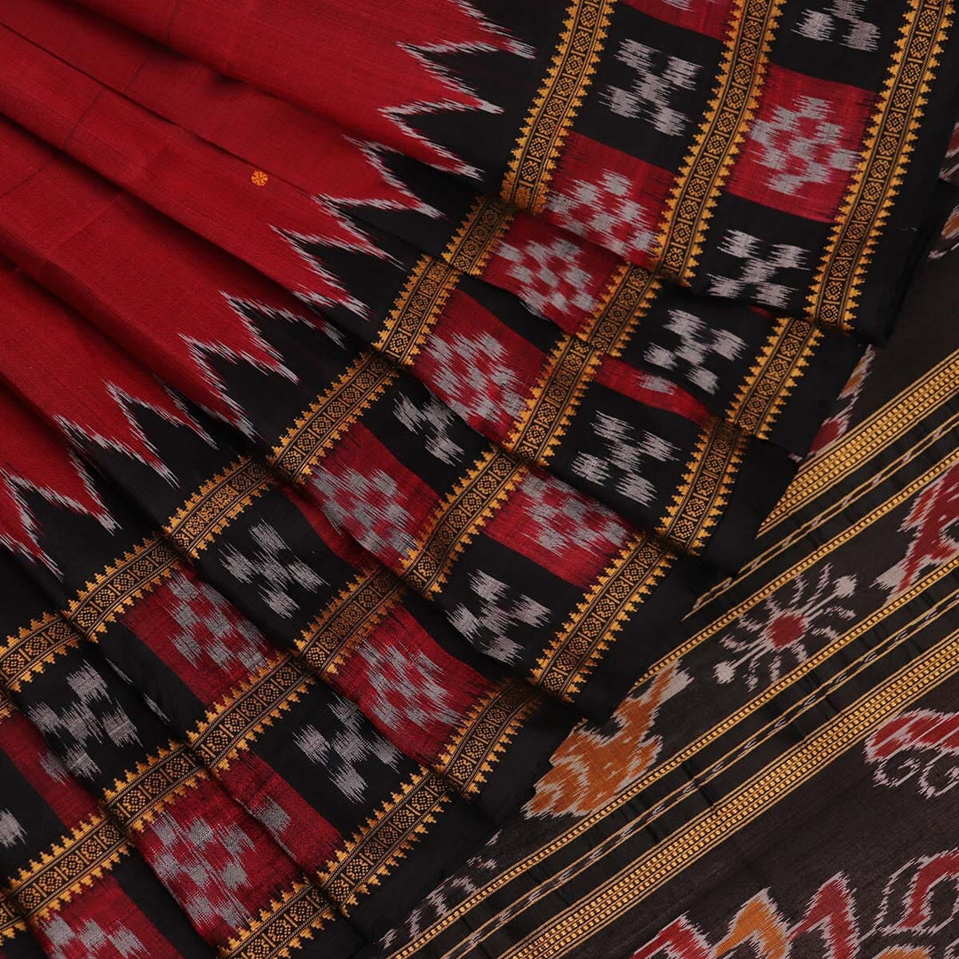 Handloom Khandua Silk Ikat Saree Handloom Saree_Khandua Silk Priyadarshini Handloom