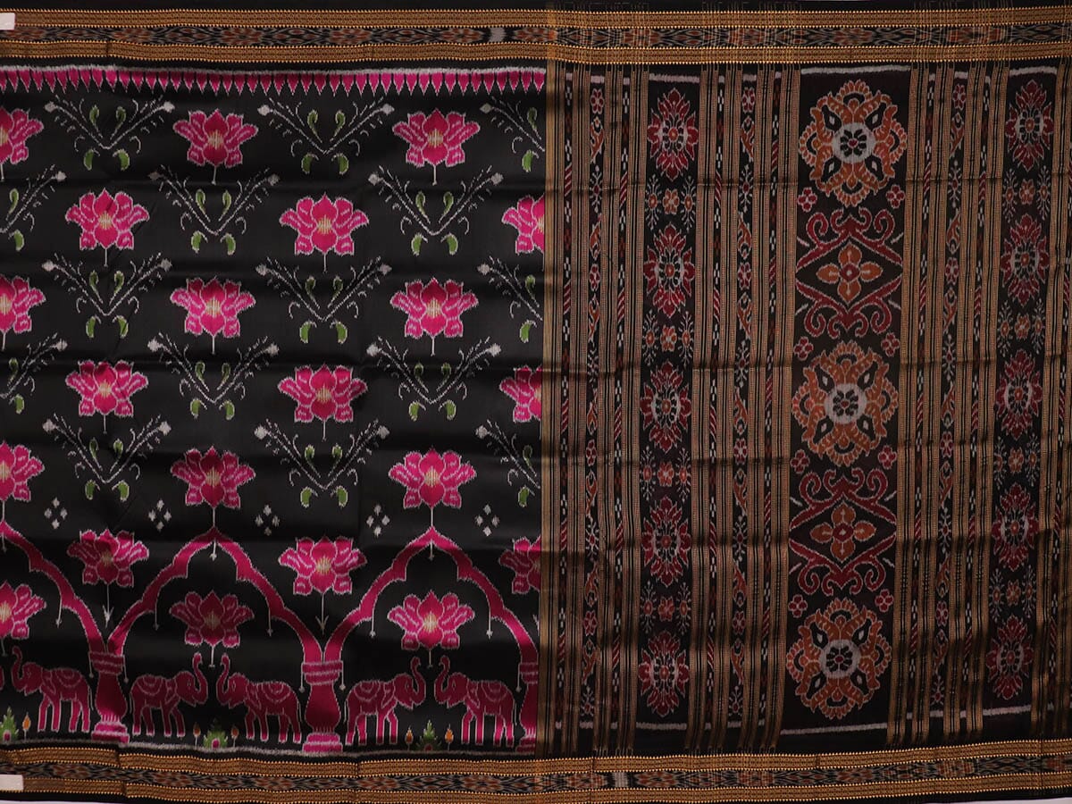 Handloom Khandua Silk Ikat Saree Handloom Saree_Khandua Silk Priyadarshini Handloom