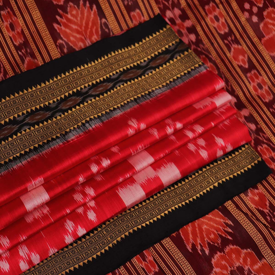 Handloom Khandua Silk Ikat Saree Handloom Saree_Khandua Silk Priyadarshini Handloom
