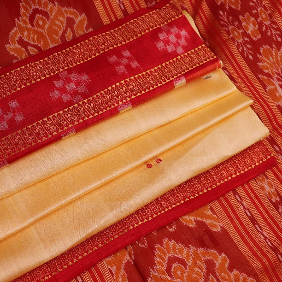 Handloom Khandua Silk Ikat Saree Handloom Saree_Khandua Silk Priyadarshini Handloom