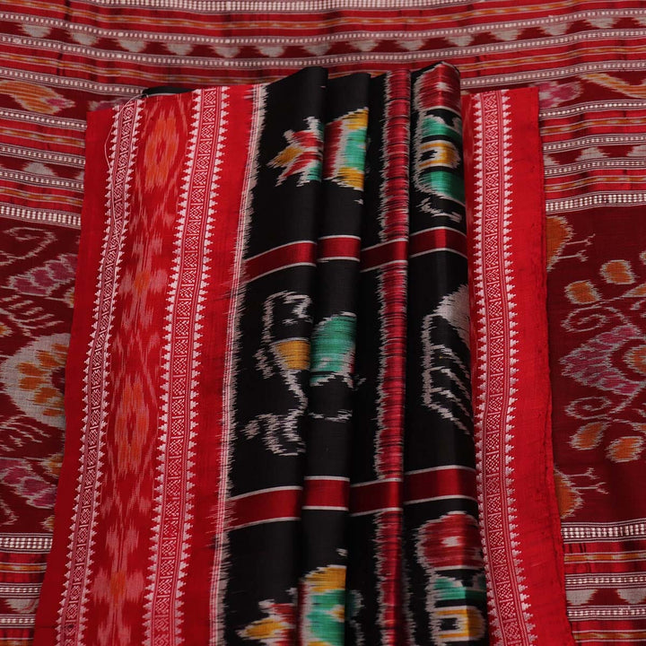 Handloom Khandua Silk Ikat Saree Handloom Saree_Khandua Silk Priyadarshini Handloom