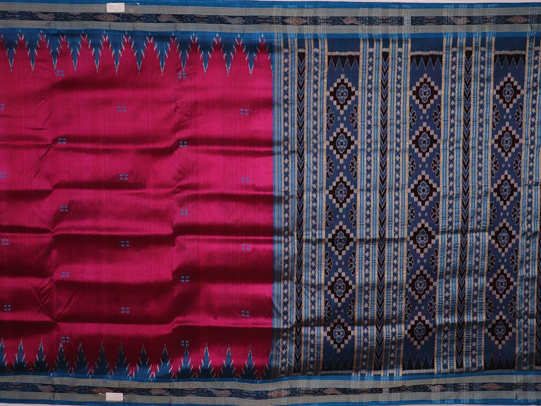 Handloom Khandua Silk Ikat Saree Handloom Saree_Khandua Silk Priyadarshini Handloom
