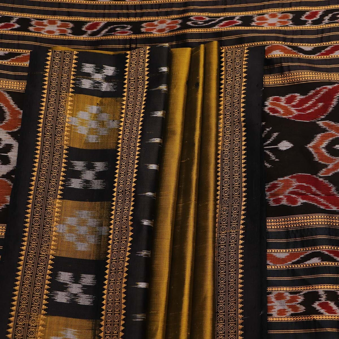 Handloom Khandua Silk Ikat Saree Handloom Saree_Khandua Silk Priyadarshini Handloom