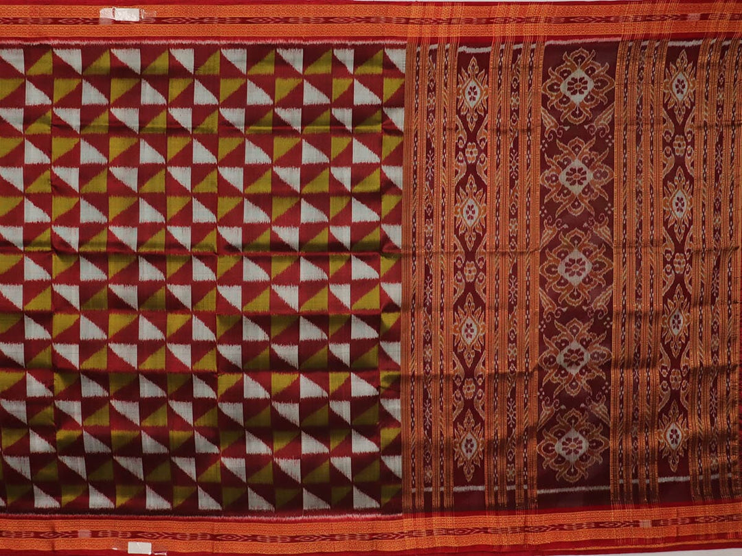 Handloom Khandua Silk Ikat Saree Handloom Saree_Khandua Silk Priyadarshini Handloom