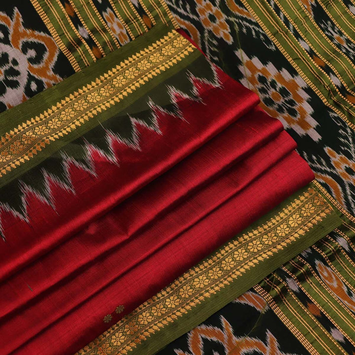 Handloom Khandua Silk Ikat Saree Handloom Saree_Khandua Silk Priyadarshini Handloom