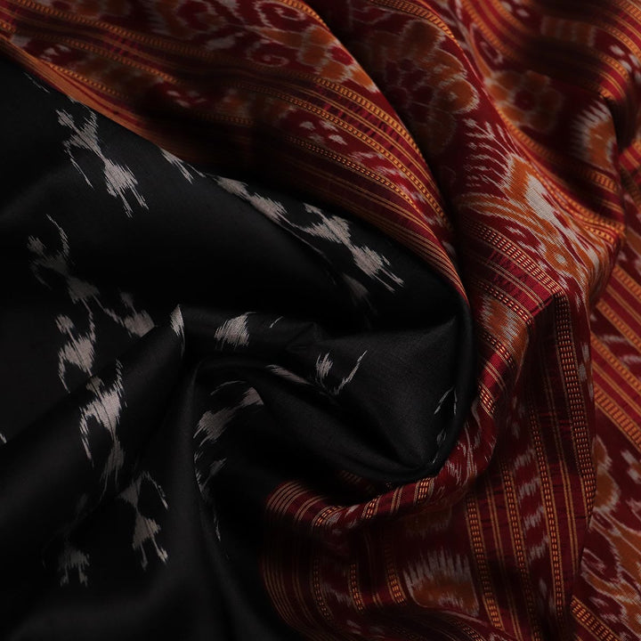 Handloom Khandua Silk Ikat Saree Handloom Saree_Khandua Silk Priyadarshini Handloom