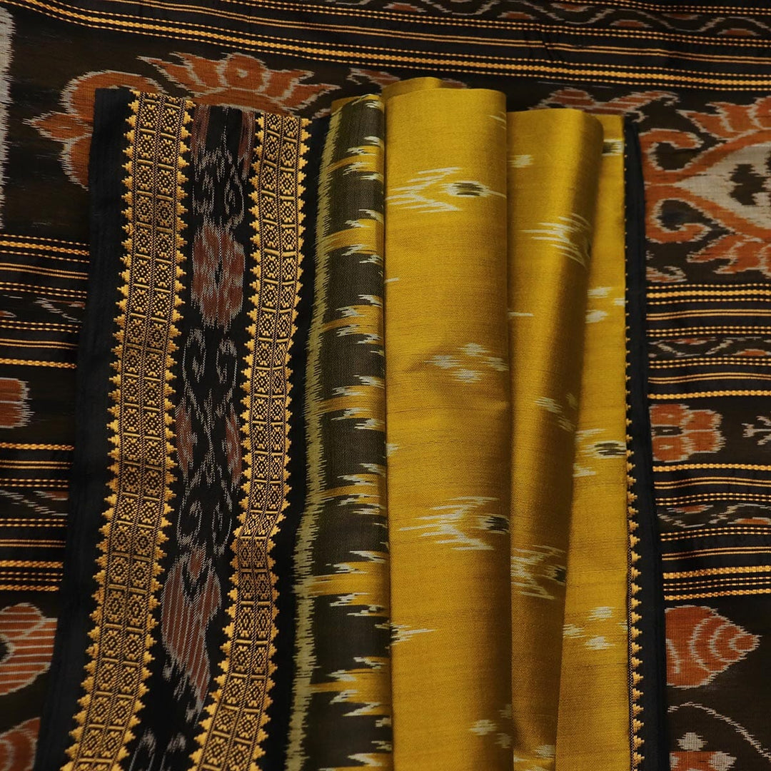 Handloom Khandua Silk Ikat Saree Handloom Saree_Khandua Silk Priyadarshini Handloom