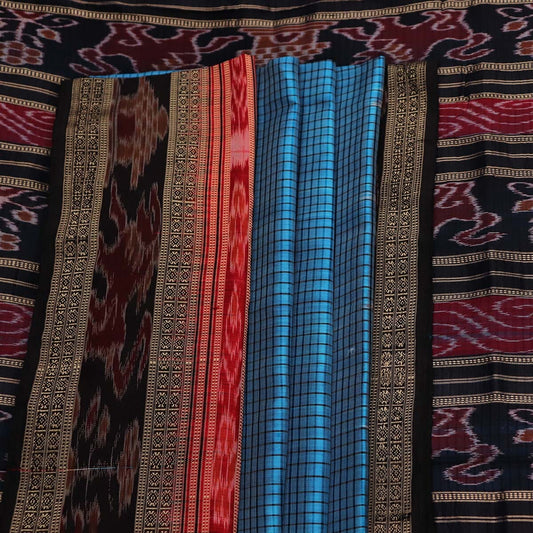 Handloom Khandua Silk Ikat Saree Handloom Saree_Khandua Silk Priyadarshini Handloom