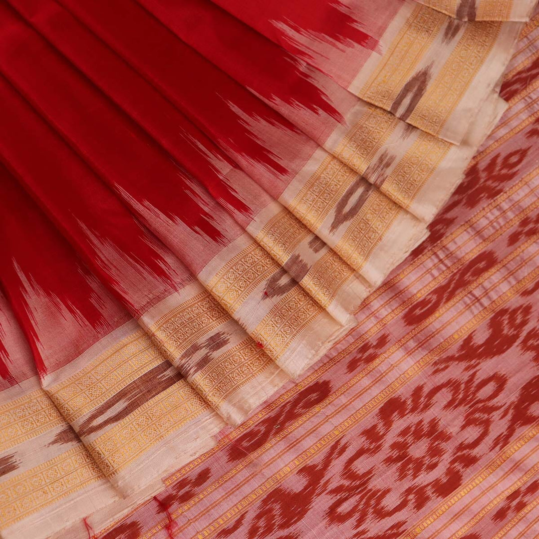 Handloom Khandua Silk Ikat Saree Handloom Saree_Khandua Silk Priyadarshini Handloom