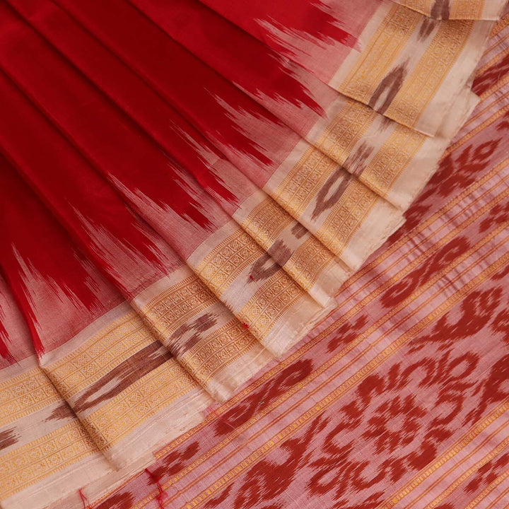 Handloom Khandua Silk Ikat Saree Handloom Saree_Khandua Silk Priyadarshini Handloom