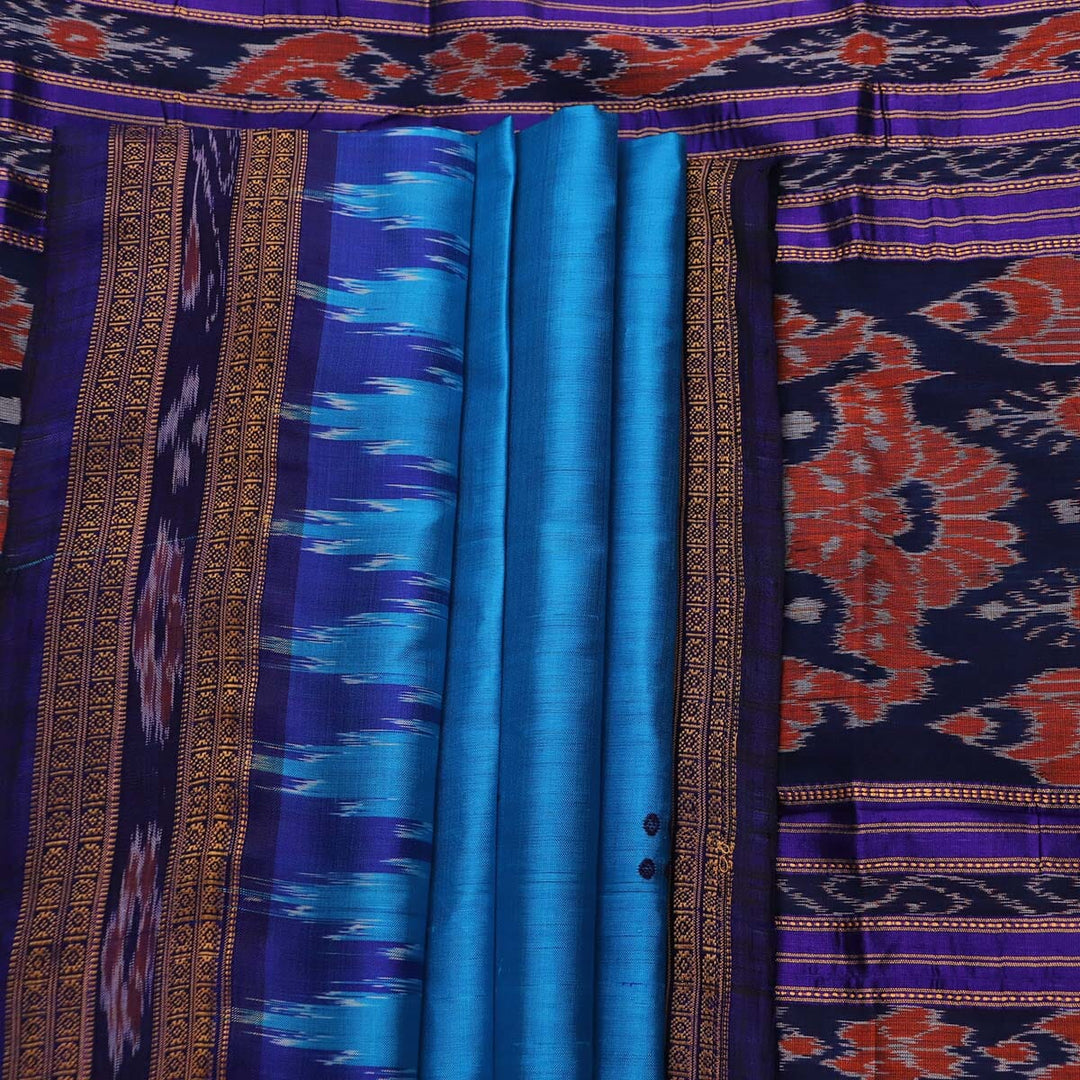 Handloom Khandua Silk Ikat Saree Handloom Saree_Khandua Silk Priyadarshini Handloom