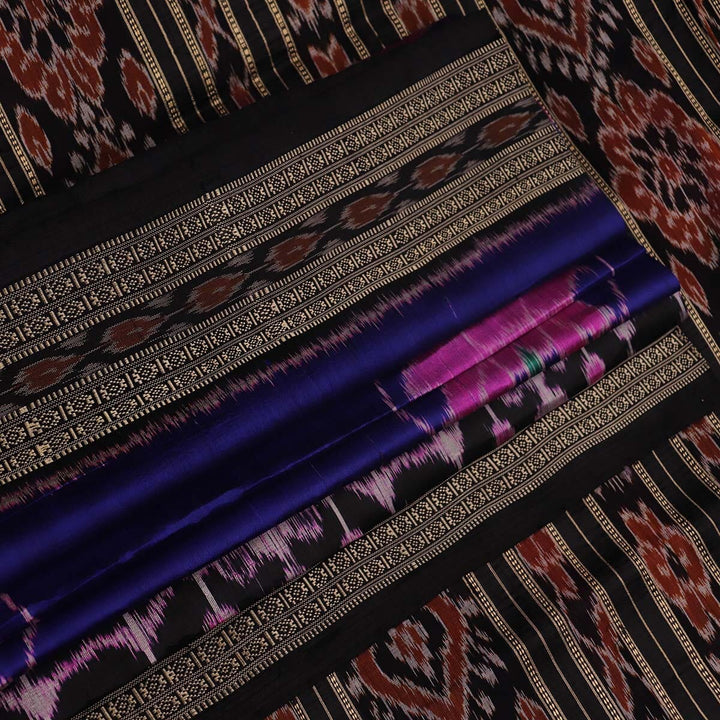 Handloom Khandua Silk Ikat Saree Handloom Saree_Khandua Silk Priyadarshini Handloom