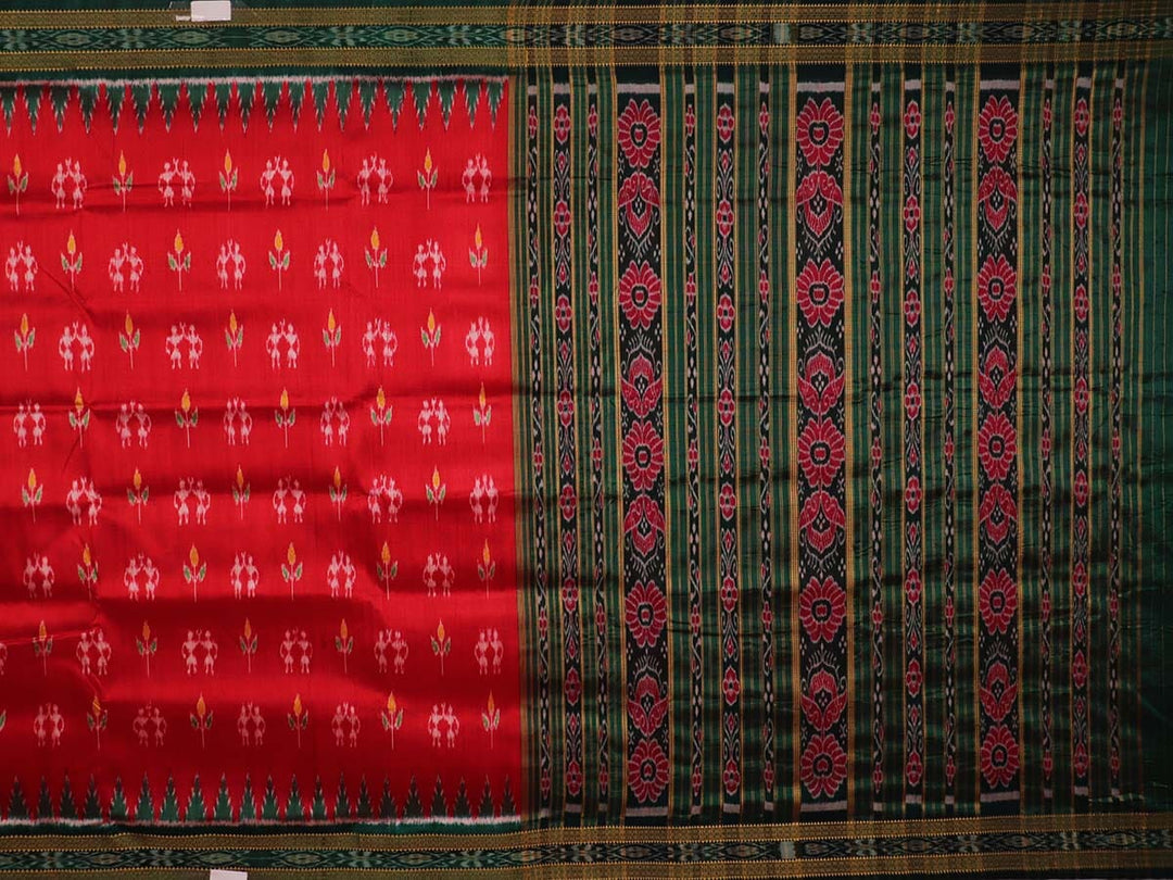Handloom Khandua Silk Ikat Saree Handloom Saree_Khandua Silk Priyadarshini Handloom