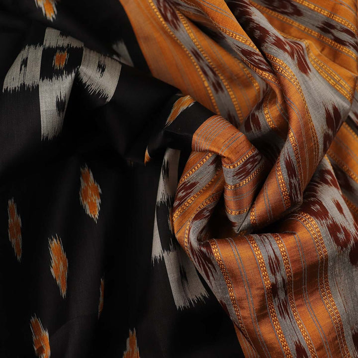 Handloom Khandua Silk Ikat Saree Handloom Saree_Khandua Silk Priyadarshini Handloom