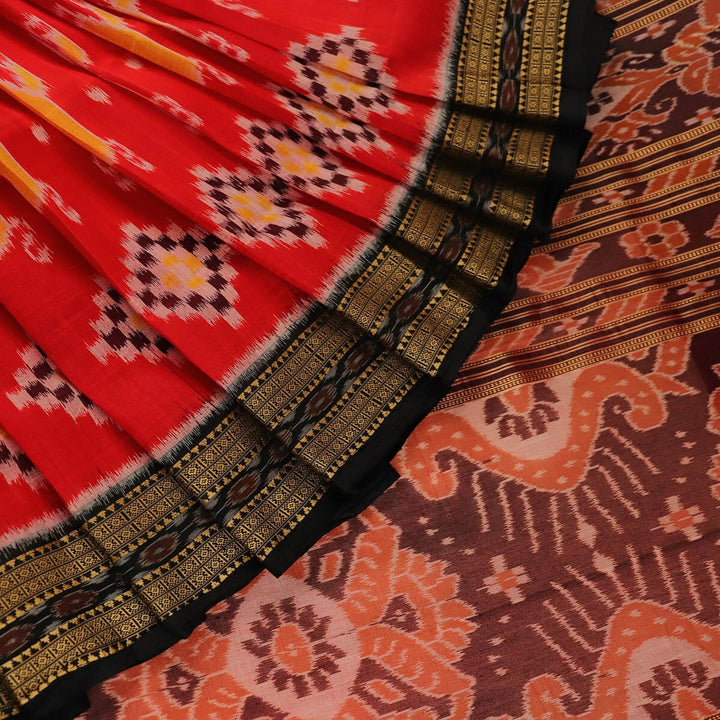 Handloom Khandua Silk Ikat Saree Handloom Saree_Khandua Silk Priyadarshini Handloom