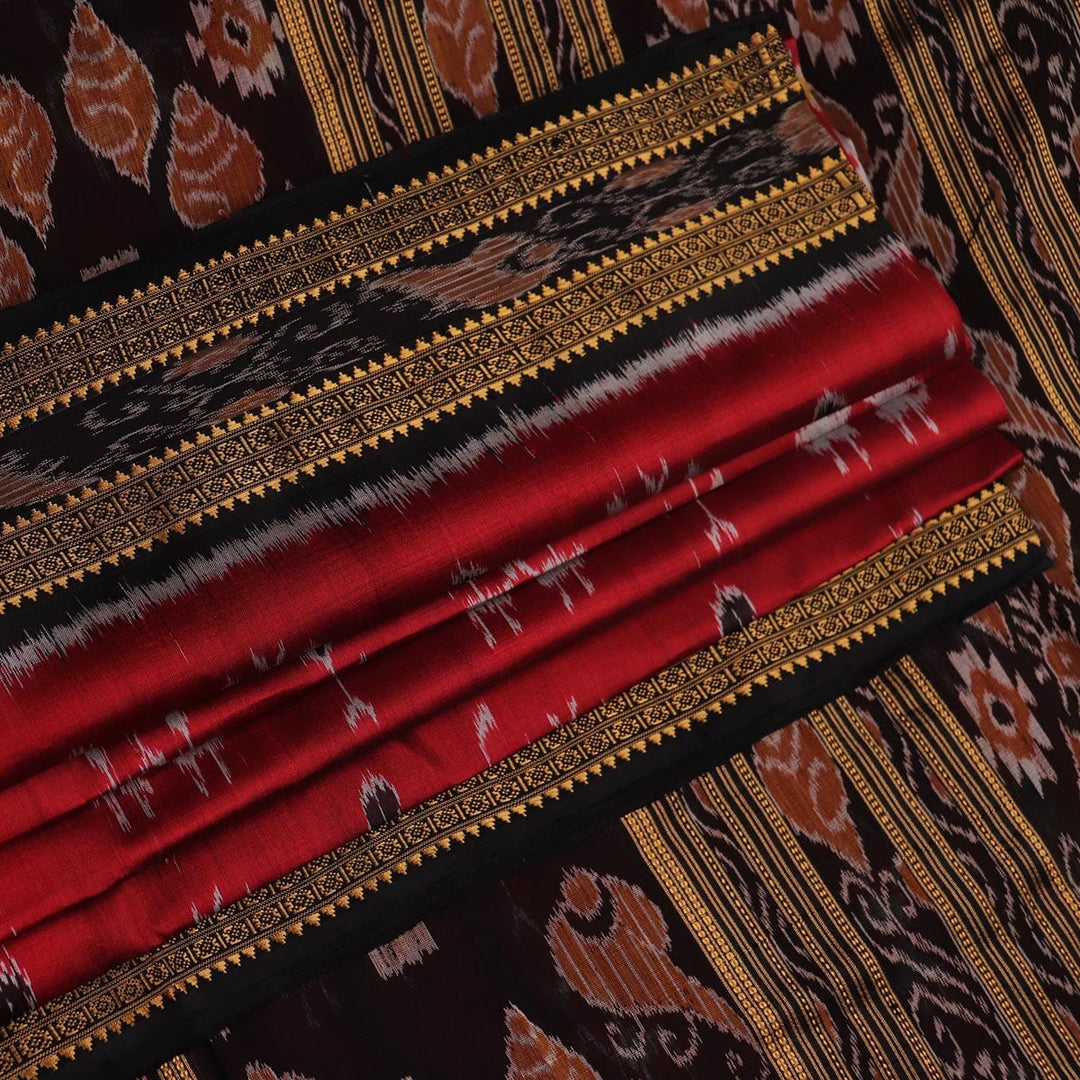 Handloom Khandua Silk Ikat Saree Handloom Saree_Khandua Silk Priyadarshini Handloom