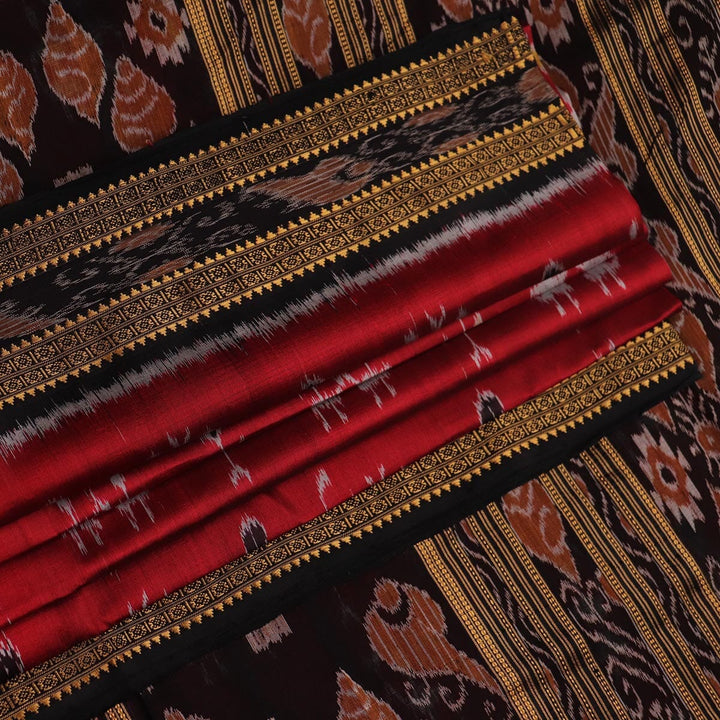 Handloom Khandua Silk Ikat Saree Handloom Saree_Khandua Silk Priyadarshini Handloom