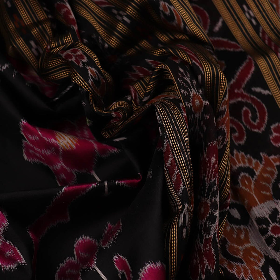 Handloom Khandua Silk Ikat Saree Handloom Saree_Khandua Silk Priyadarshini Handloom