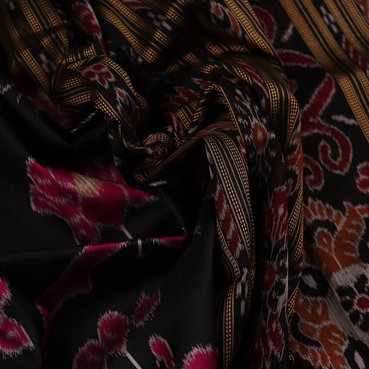 Handloom Khandua Silk Ikat Saree Handloom Saree_Khandua Silk Priyadarshini Handloom