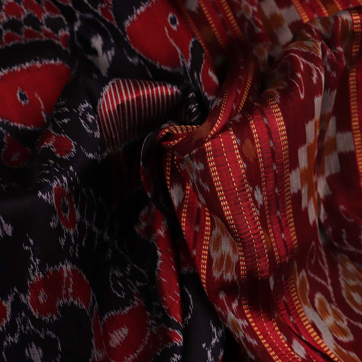 Handloom Khandua Silk Ikat Saree Handloom Saree_Khandua Silk Priyadarshini Handloom
