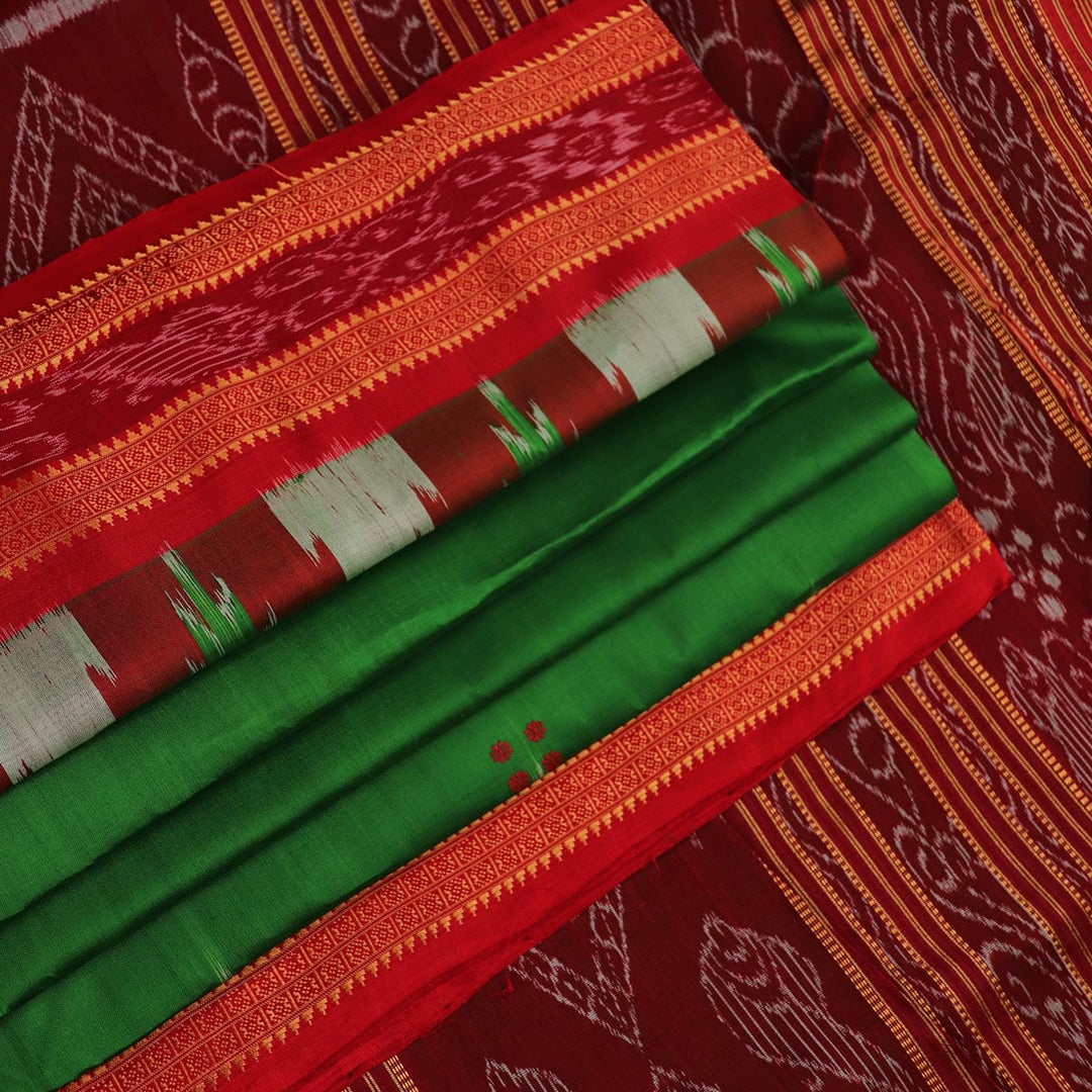 Handloom Khandua Silk Ikat Saree Handloom Saree_Khandua Silk Priyadarshini Handloom