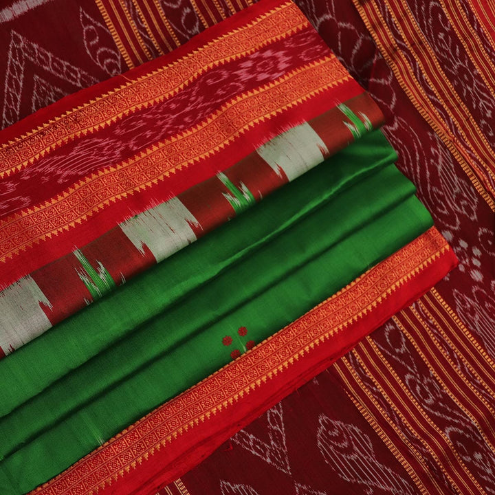 Handloom Khandua Silk Ikat Saree Handloom Saree_Khandua Silk Priyadarshini Handloom