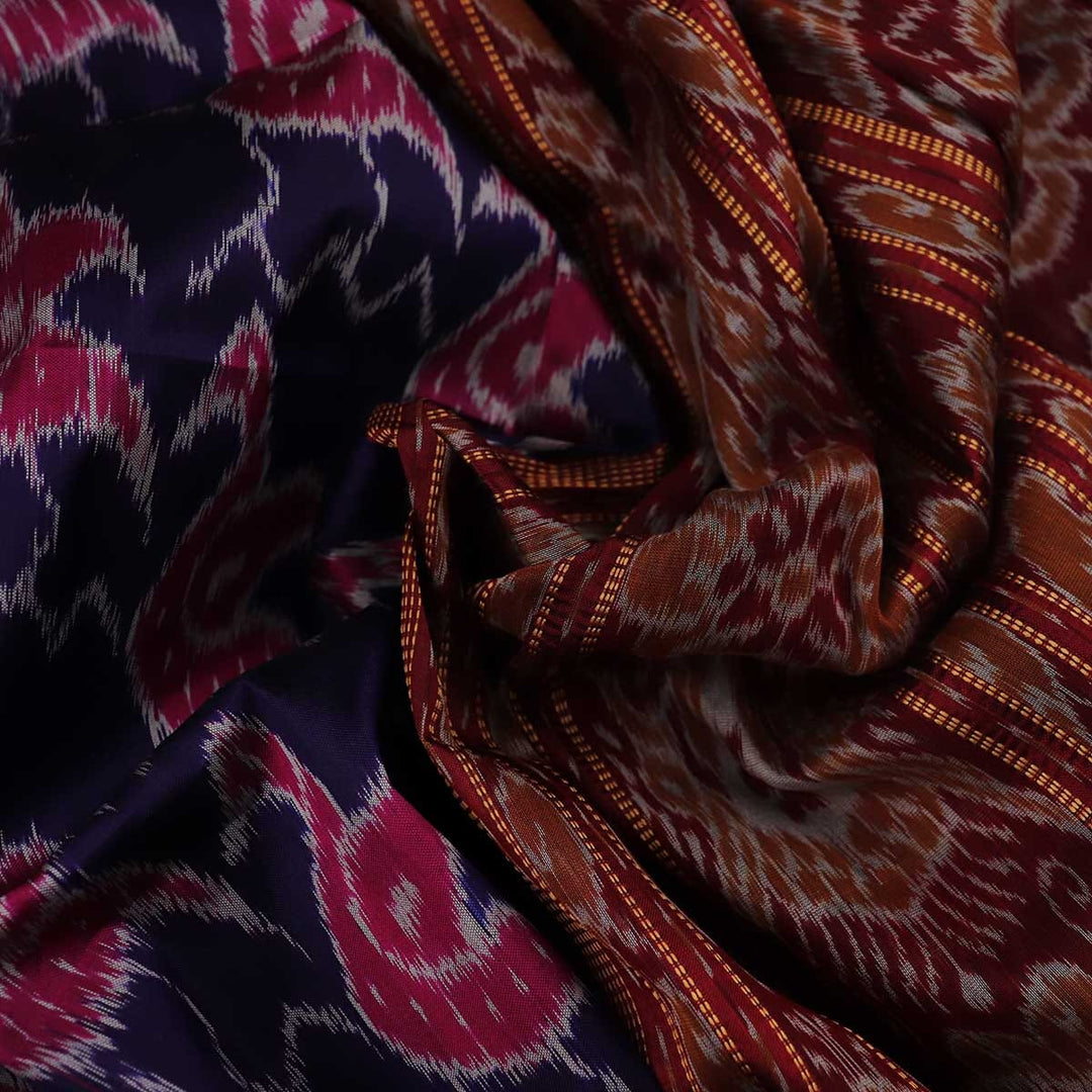 Handloom Khandua Silk Ikat Saree Handloom Saree_Khandua Silk Priyadarshini Handloom