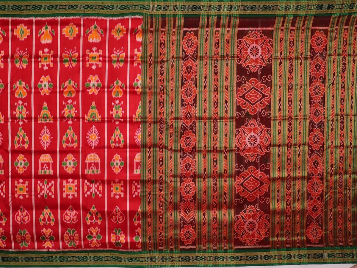 Handloom Khandua Silk Ikat Saree Handloom Saree_Khandua Silk Priyadarshini Handloom