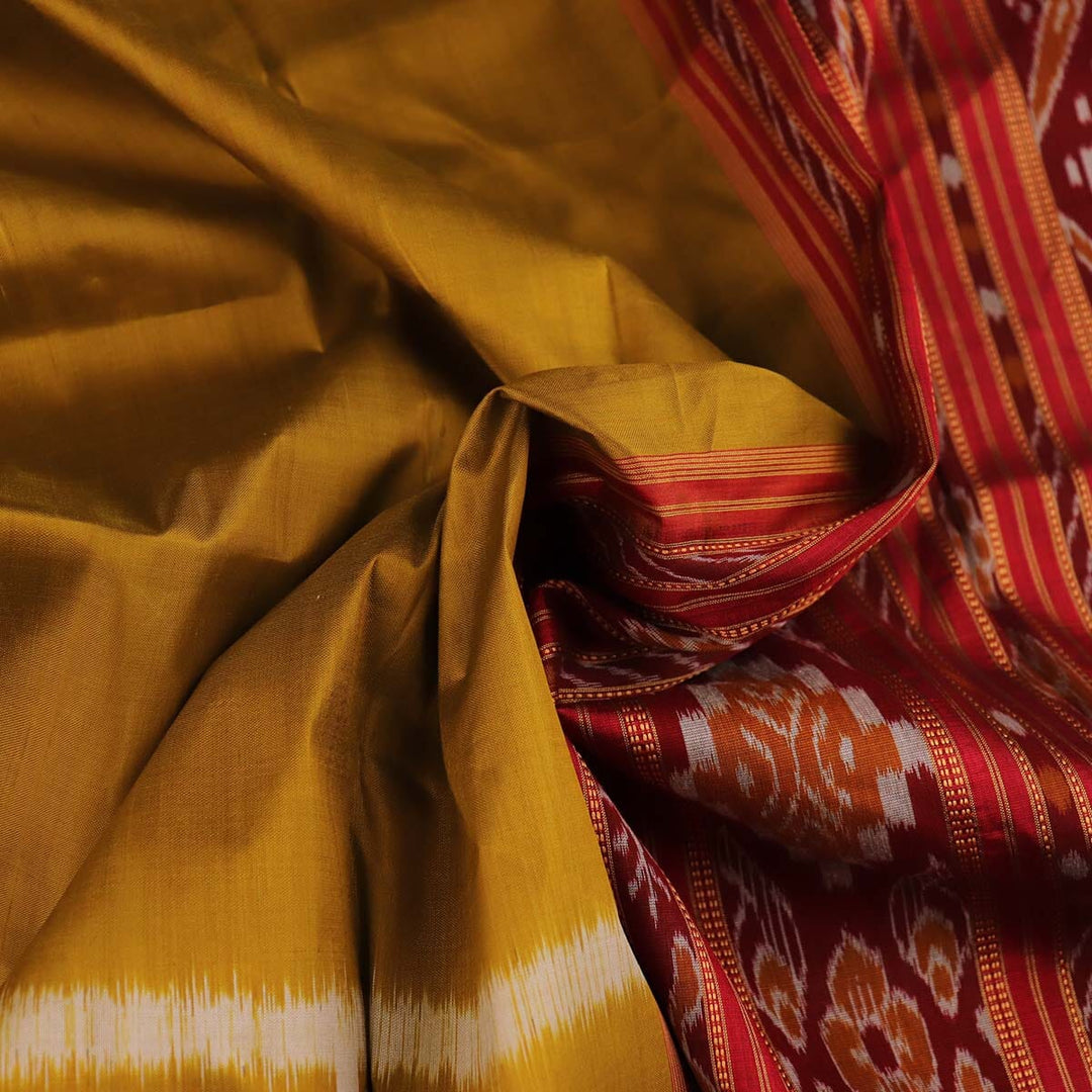Handloom Khandua Silk Ikat Saree Handloom Saree_Khandua Silk Priyadarshini Handloom