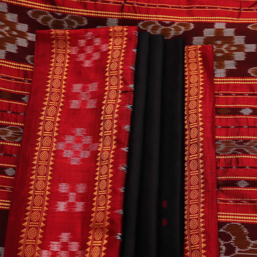 Handloom Khandua Silk Ikat Saree Handloom Saree_Khandua Silk Priyadarshini Handloom