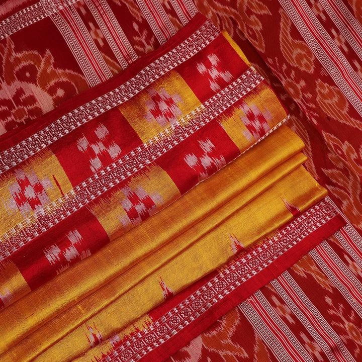 Handloom Khandua Silk Ikat Saree Handloom Saree_Khandua Silk Priyadarshini Handloom