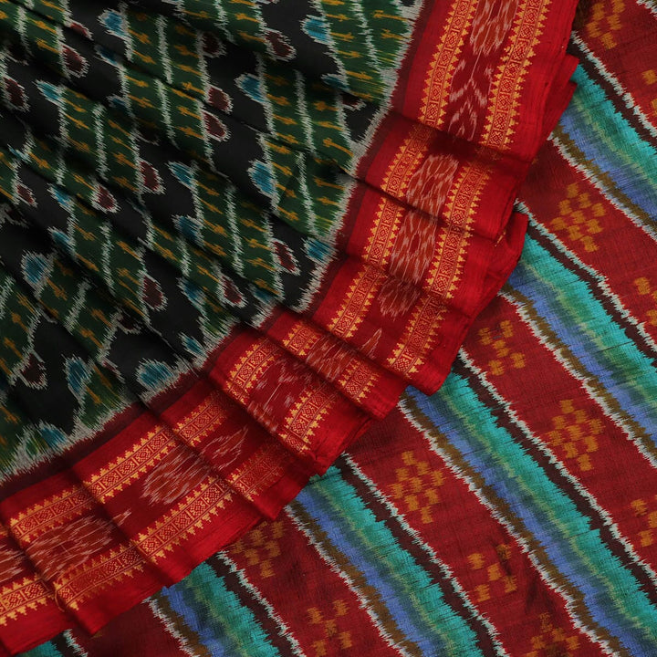 Handloom Khandua Silk Ikat Saree Handloom Saree_Khandua Silk Priyadarshini Handloom