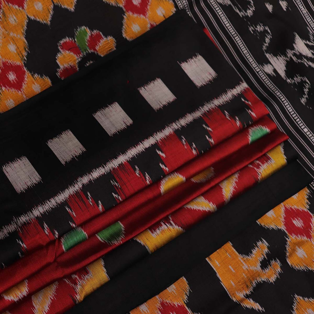 Handloom Khandua Silk Ikat Saree Handloom Saree_Khandua Silk Priyadarshini Handloom