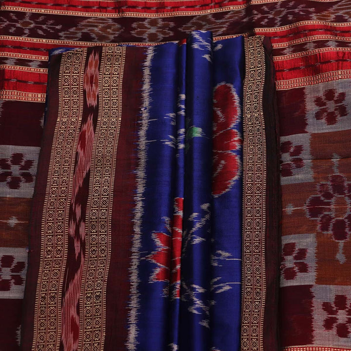 Handloom Khandua Silk Ikat Saree Handloom Saree_Khandua Silk Priyadarshini Handloom