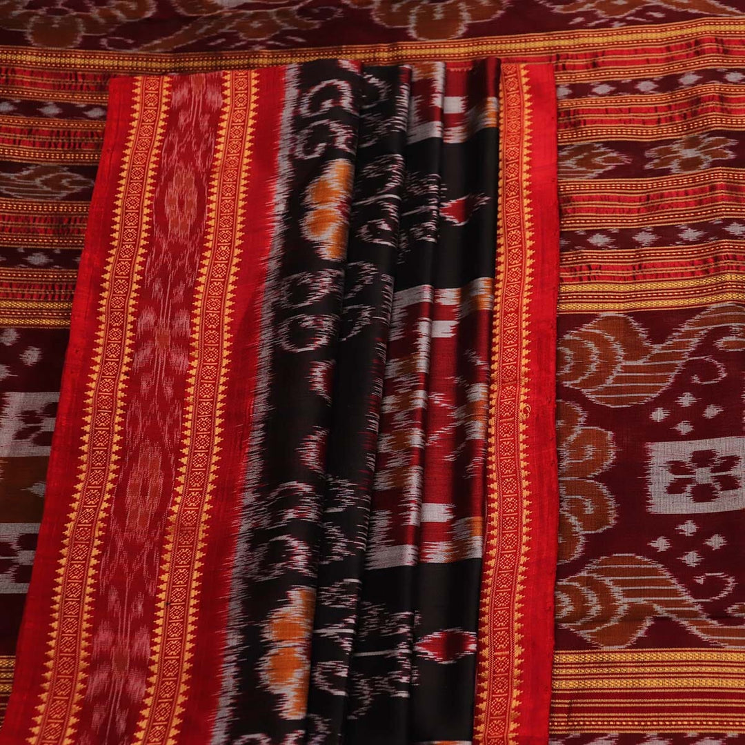 Handloom Khandua Silk Ikat Saree Handloom Saree_Khandua Silk Priyadarshini Handloom