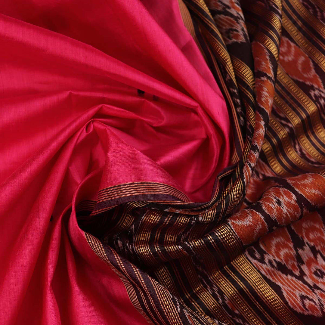 Handloom Khandua Silk Ikat Saree Handloom Saree_Khandua Silk Priyadarshini Handloom