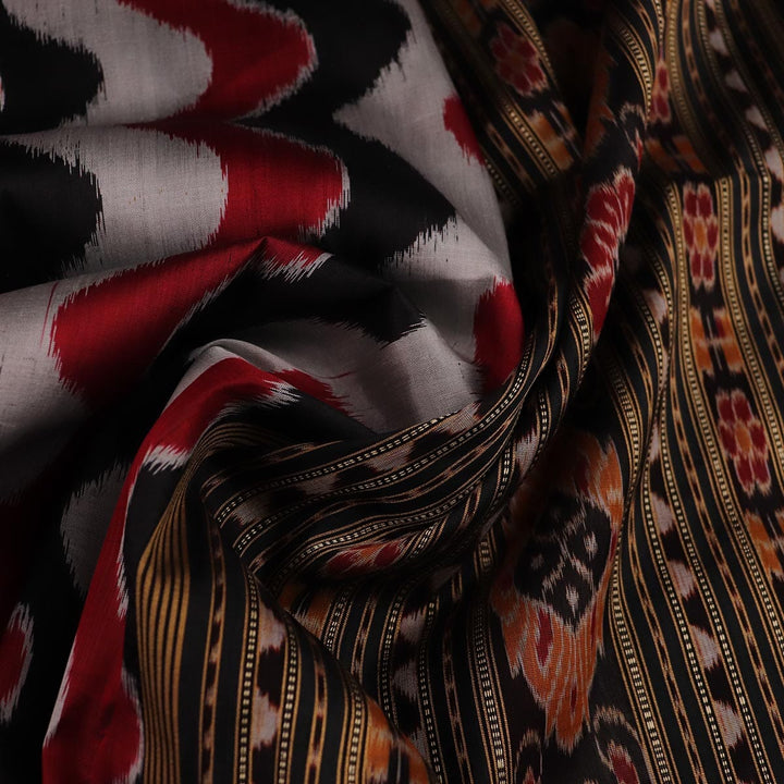 Handloom Khandua Silk Ikat Saree Handloom Saree_Khandua Silk Priyadarshini Handloom