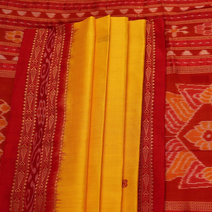 Handloom Khandua Silk Ikat Saree Handloom Saree_Khandua Silk Priyadarshini Handloom