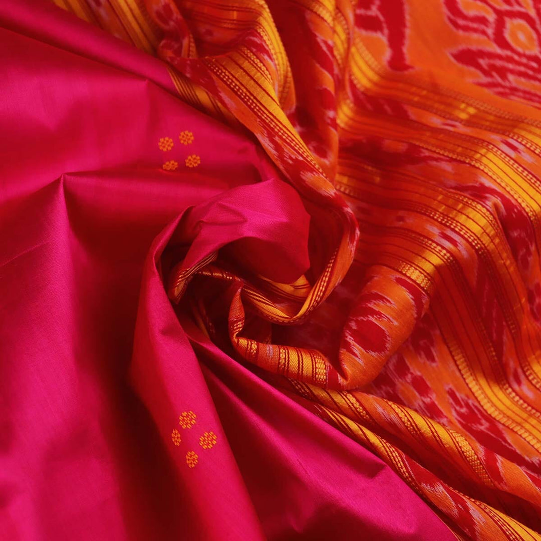 Handloom Khandua Silk Ikat Saree Handloom Saree_Khandua Silk Priyadarshini Handloom