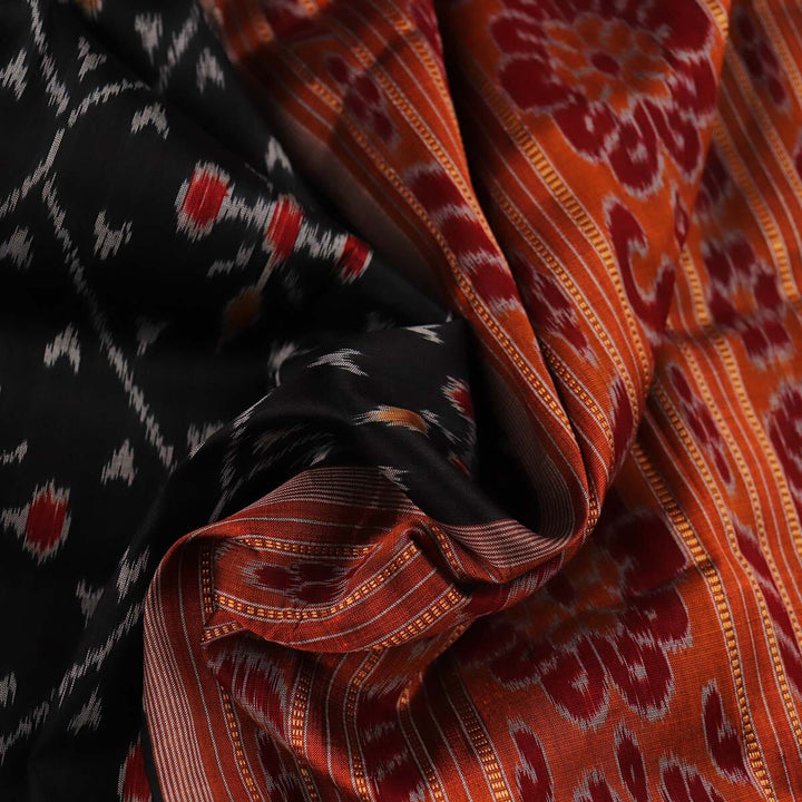 Handloom Khandua Silk Ikat Saree Handloom Saree_Khandua Silk Priyadarshini Handloom