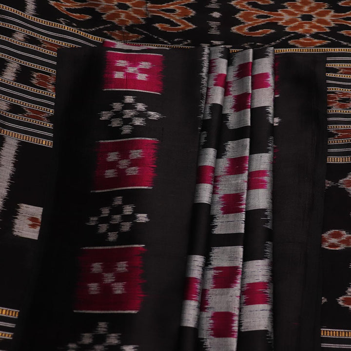 Handloom Khandua Silk Ikat Saree Handloom Saree_Khandua Silk Priyadarshini Handloom
