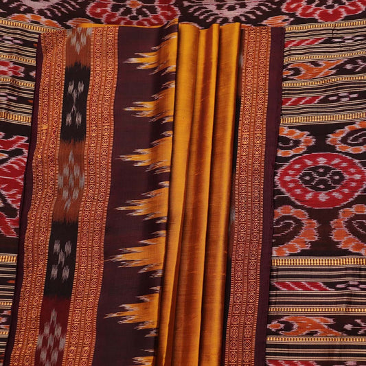 Handloom Khandua Silk Ikat Saree Handloom Saree_Khandua Silk Priyadarshini Handloom